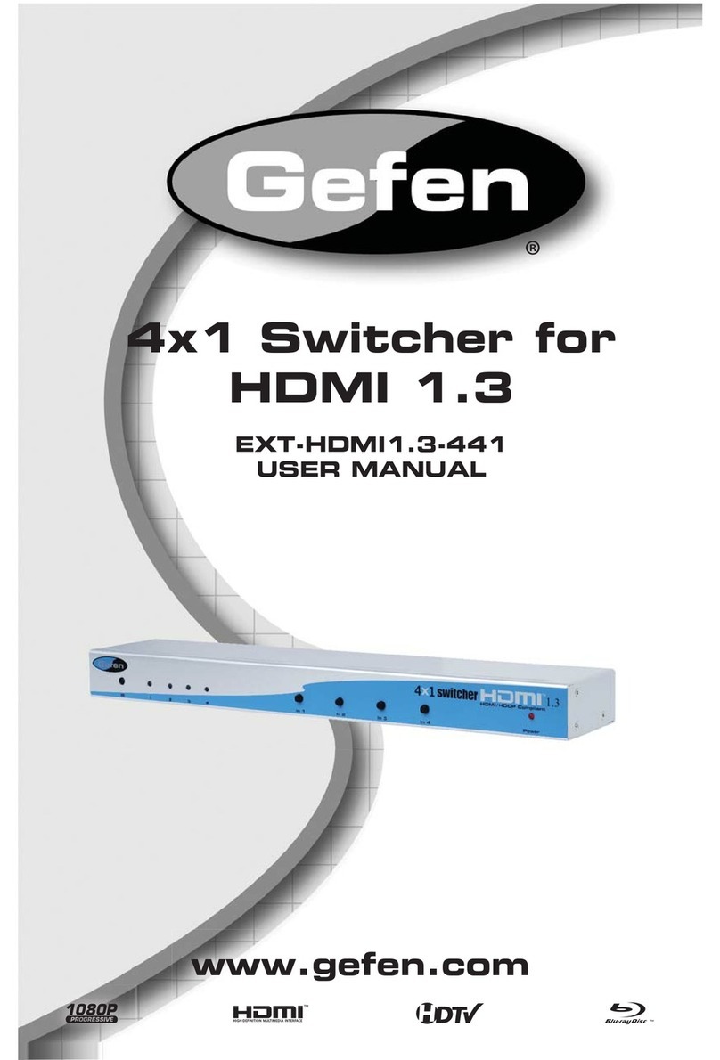 Gefen EXT-HDMI1.3-441 User manual