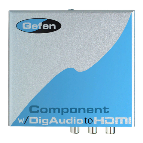 Gefen EXT-COMPAUD-2-HDMID user manual