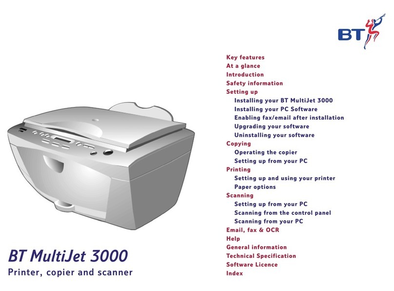 BT MULTIJET 3000 manual