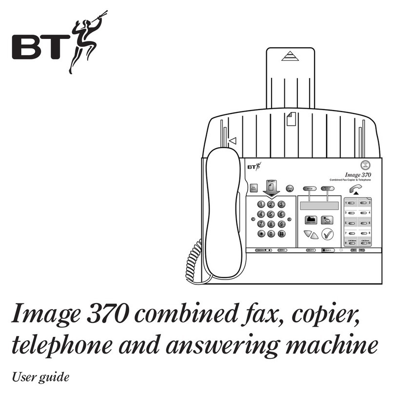 BT IMAGE 370 User manual