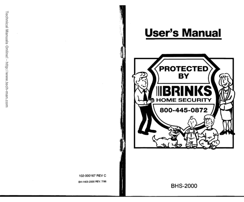 BRINKS BHS-2000 user manual