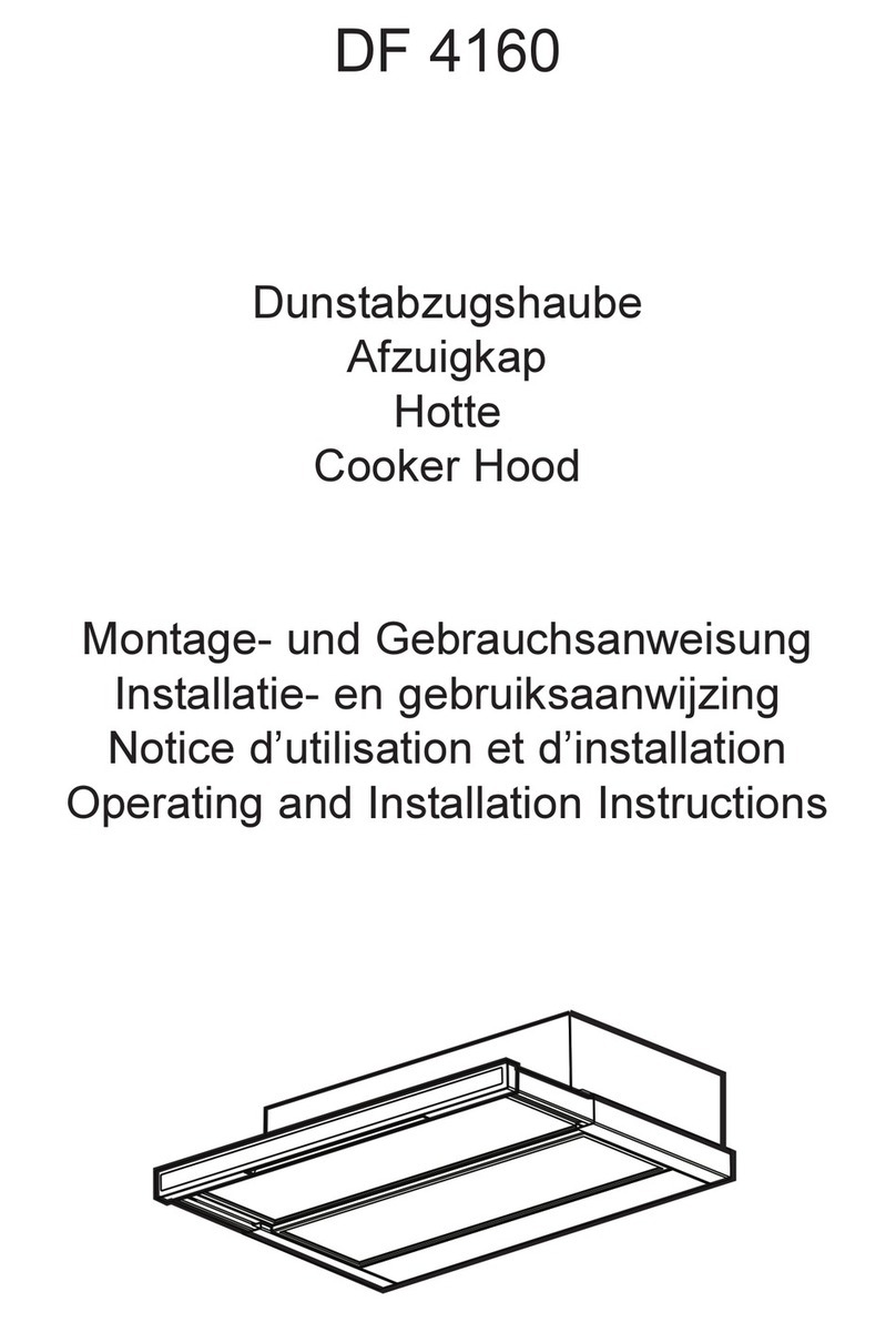 AEG DF 4160 Specification sheet