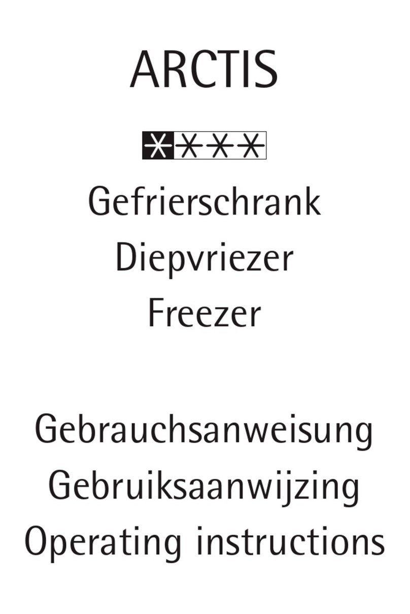 AEG ARCTIS User manual