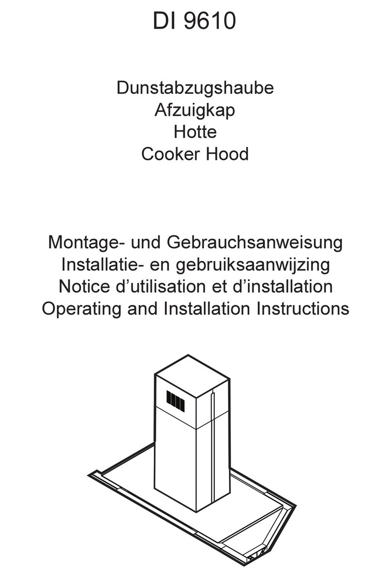 AEG DI 9610 Specification sheet
