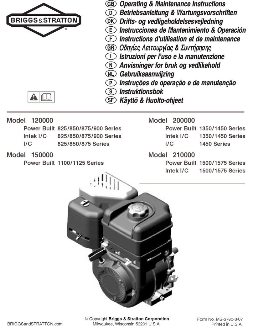 Briggs & Stratton 120000 Manual