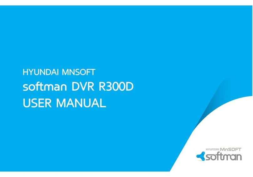 Hyundai softman DVR R300D user manual