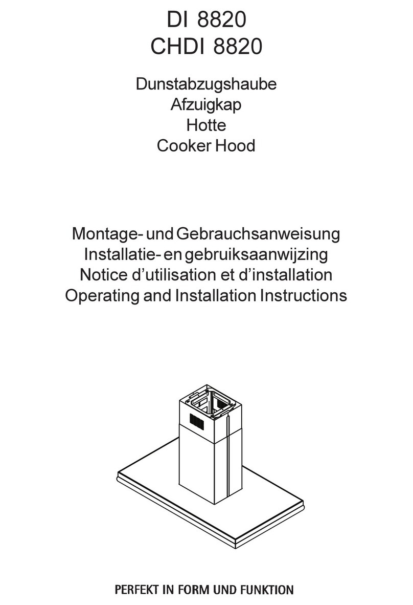 AEG DI 8820 Specification sheet