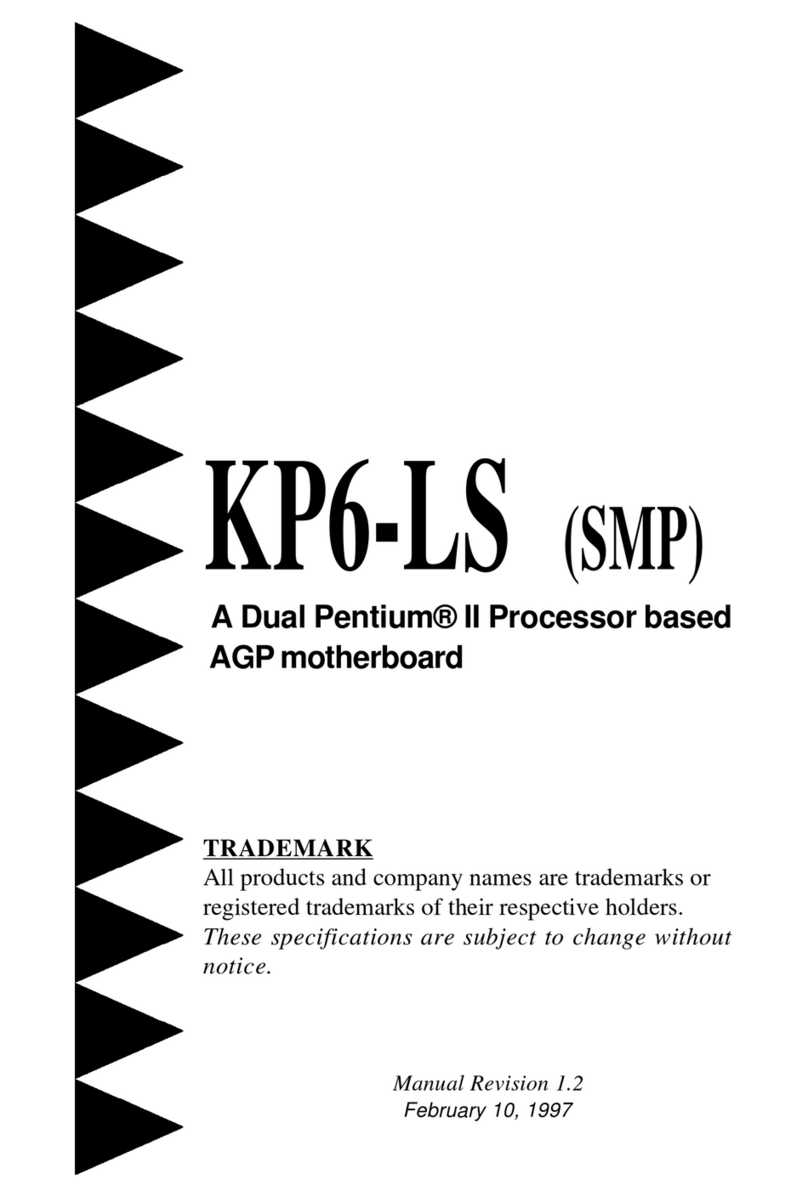 EPOX KP6-LS User manual