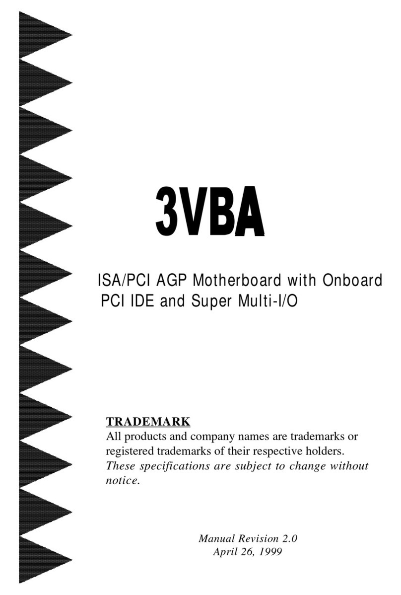 EPOX 3VBA User manual