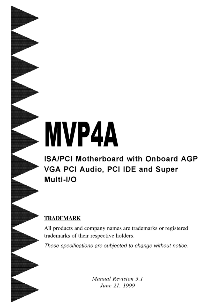 EPOX MVP4A User manual EPOX MVP4A User manual