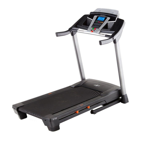 NordicTrack T 7.2 Treadmill user manual
