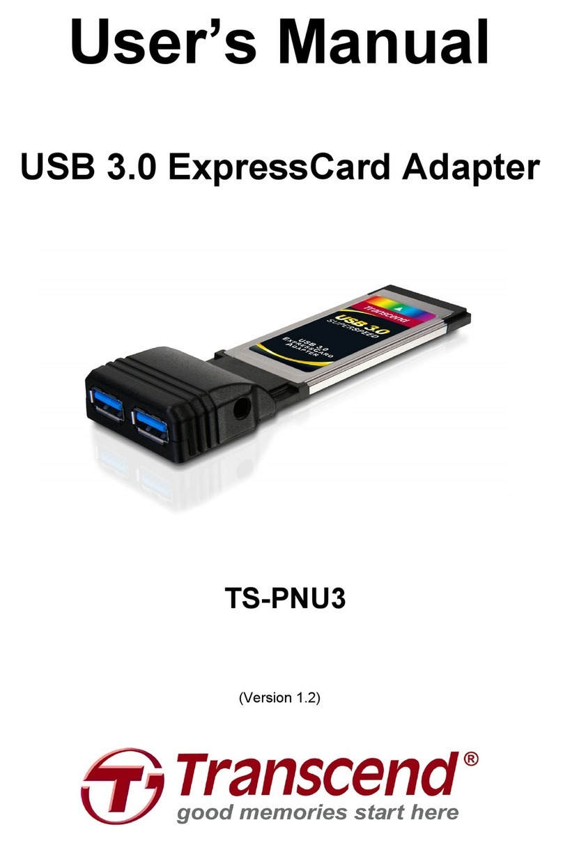Transcend TS-PNU3 user manual