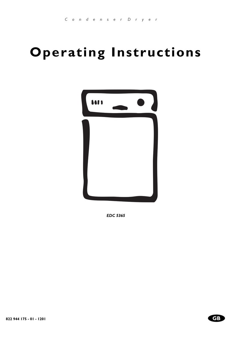 Electrolux EDC 5365 User manual