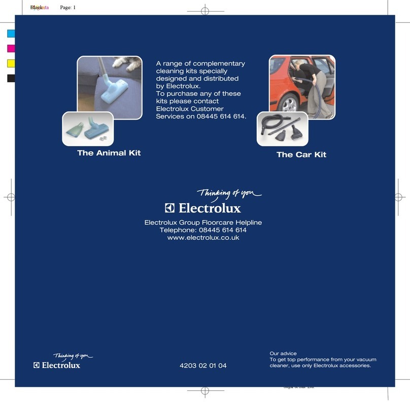 Electrolux PowerLite user manual