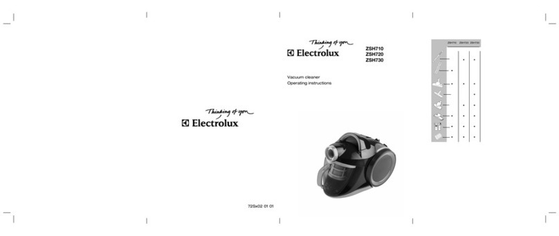 Electrolux ZSH730 User manual