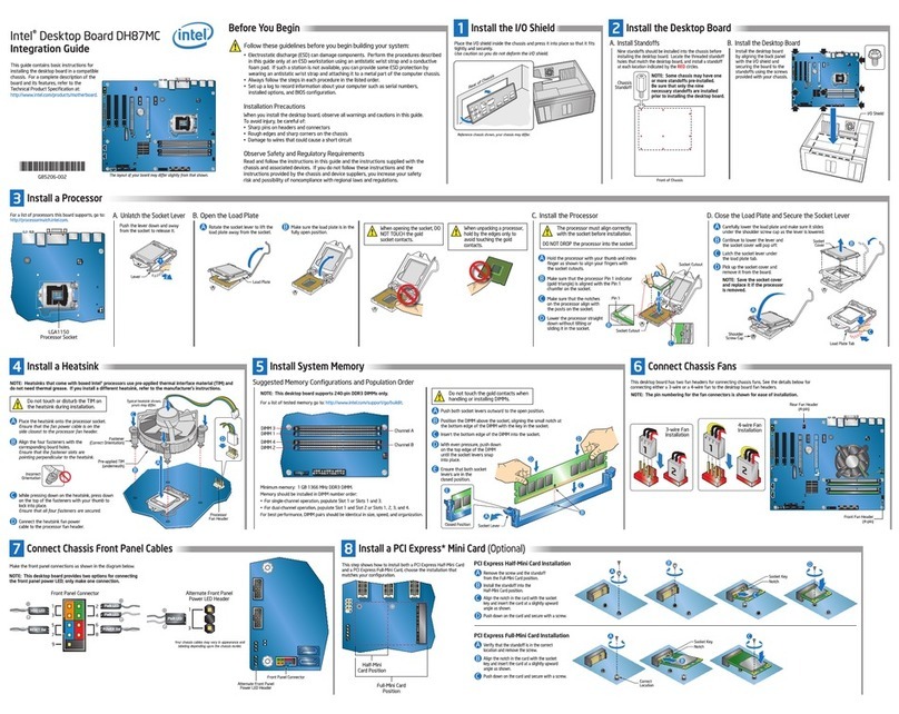 Intel DH87MC User manual