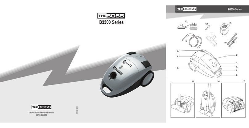 Electrolux The Boss B3300 Series User manual