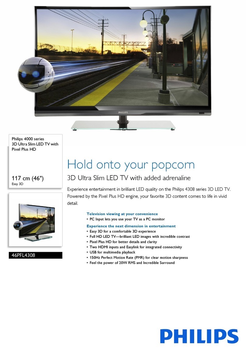 Philips 46PFL4208 User manual