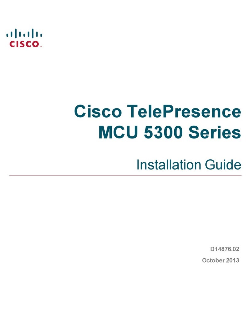 Cisco MCU 5300 series installation guide