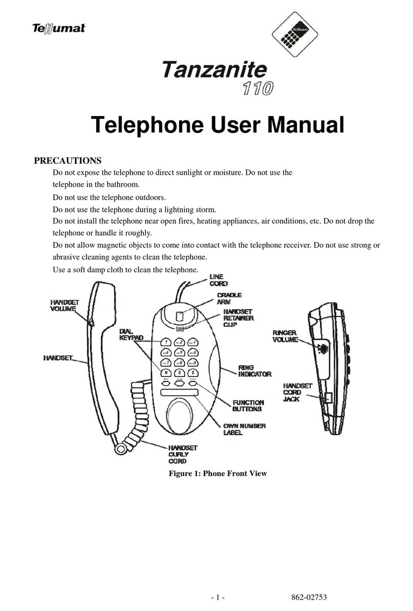 Tellumat Tanzanite 10 user manual