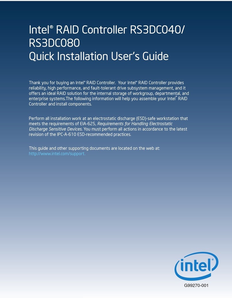Intel RS3DC080 Quick installation guide