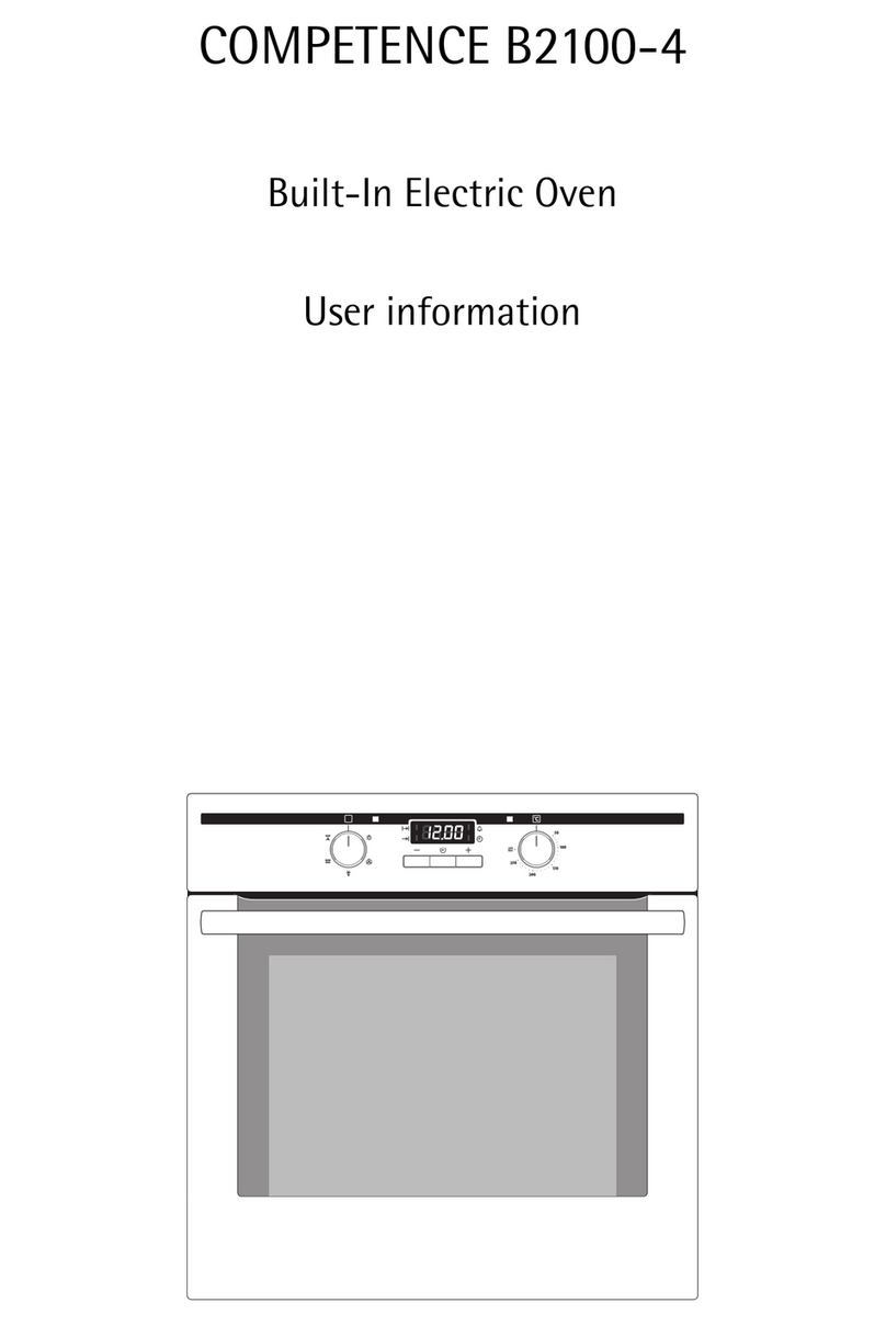 AEG COMPETENCE B2100-4 Operation manual