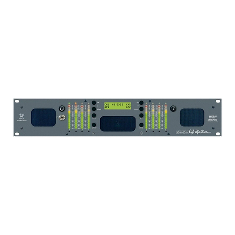 Wohler AMP-S8 Series User manual