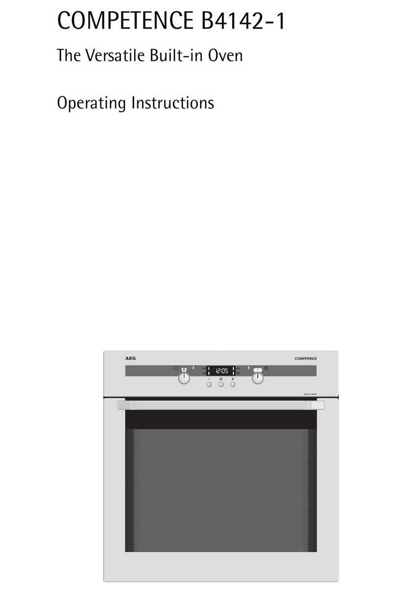 AEG COMPETENCE B4142-1 User manual