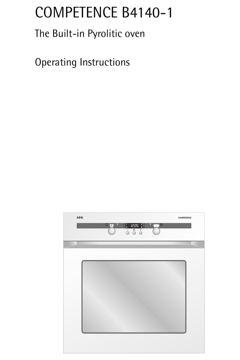 AEG COMPETENCE B4140-1 User manual