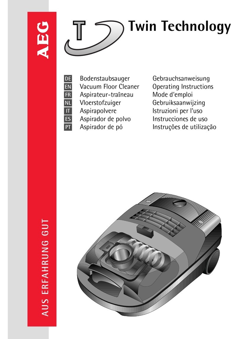 AEG Twin Technology User manual