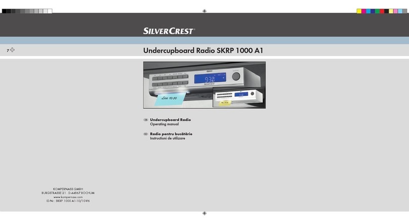 Silvercrest SKRP 1000 A1 User manual Silvercrest SKRP 1000 A1 User manual
