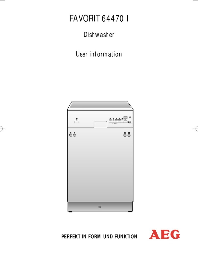 AEG FAVORIT 64470 I Operation manual