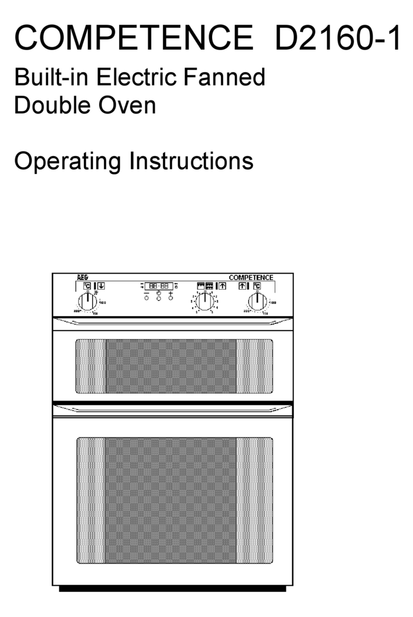 AEG COMPETENCE  D2160-1 operating instructions