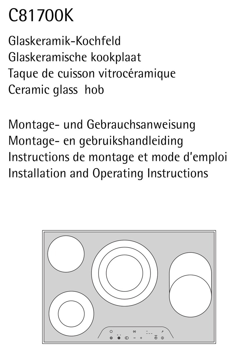 AEG C81700K User manual