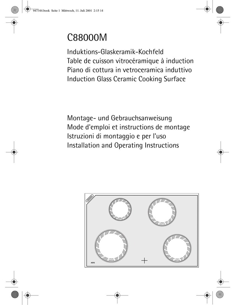 AEG C88000M User manual