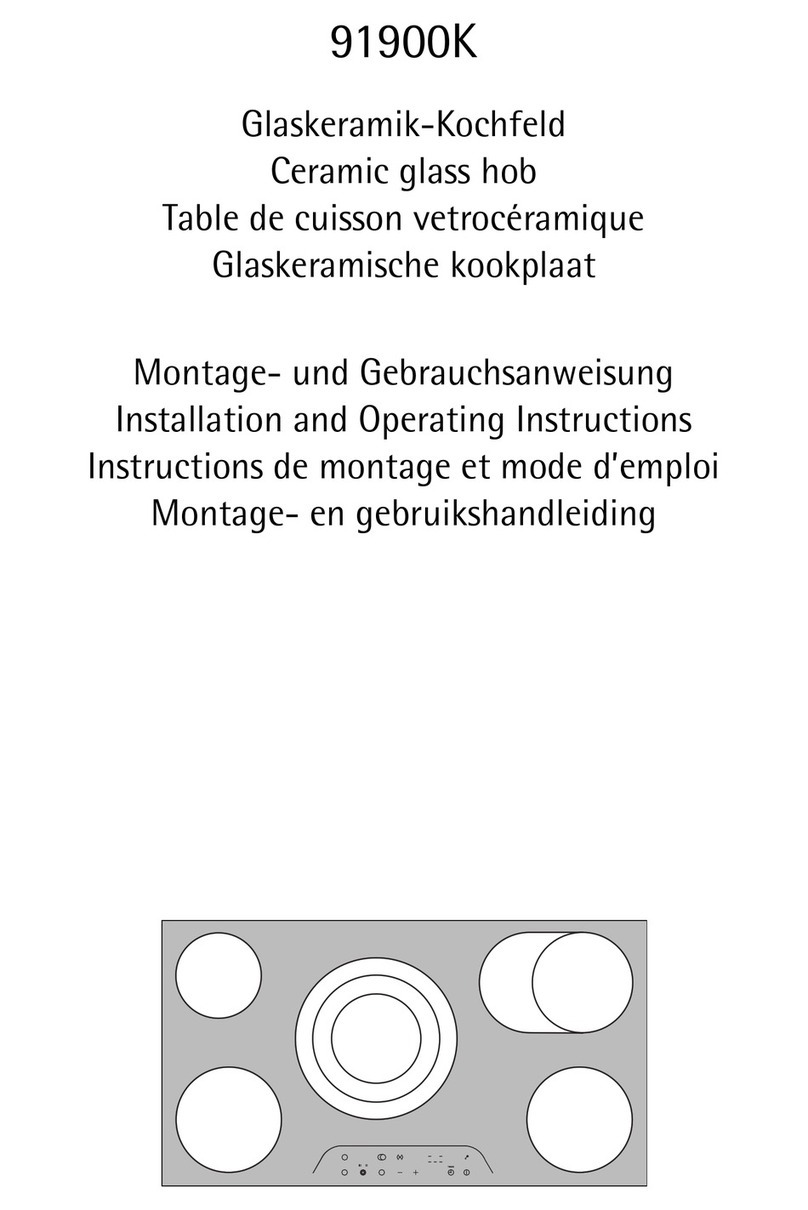 AEG 91900K User manual