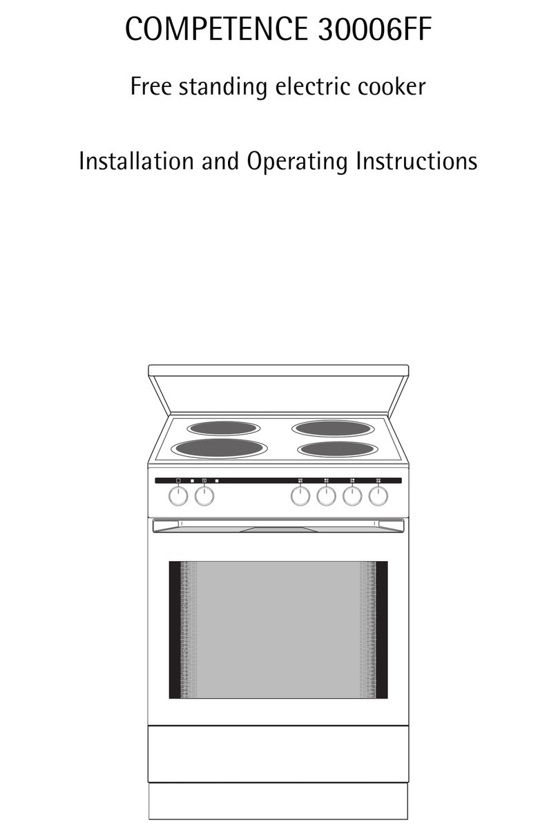 AEG COMPETENCE 30006FF User manual AEG COMPETENCE 30006FF User manual