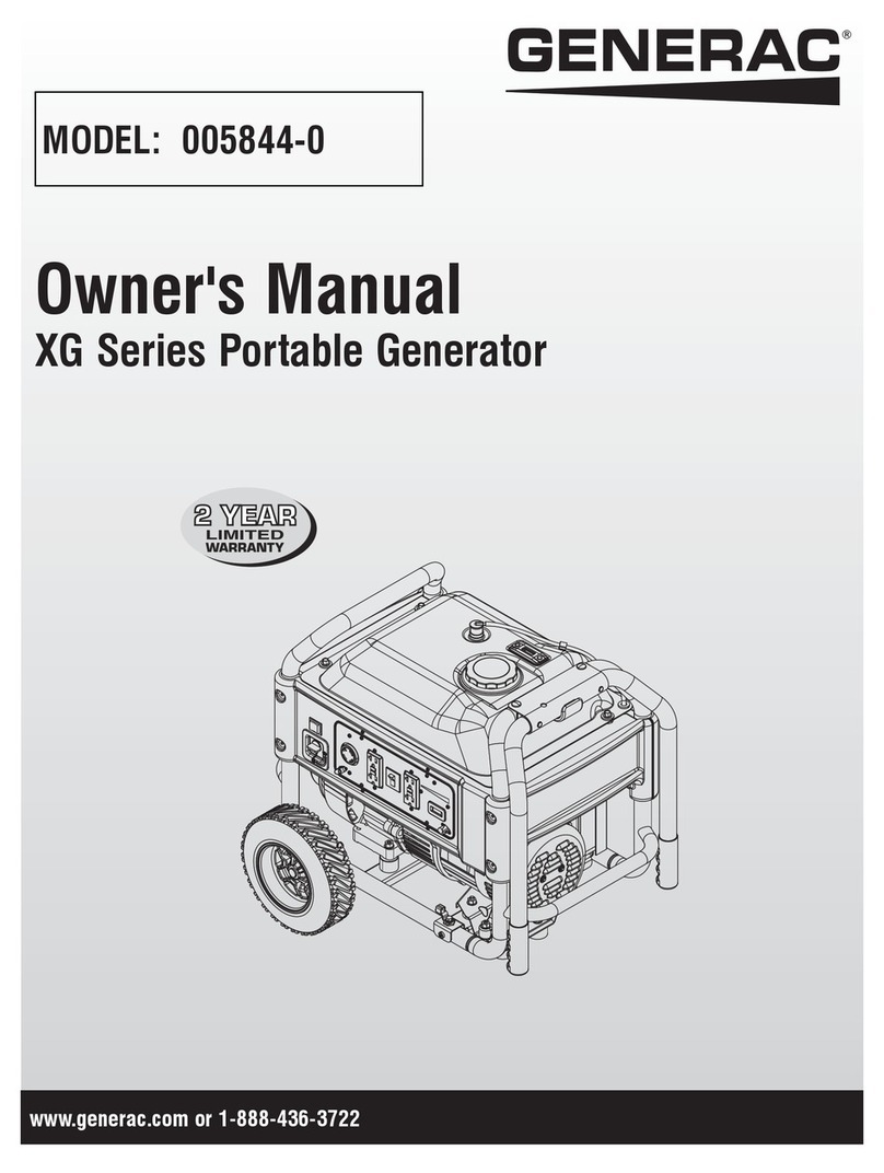 Generac Power Systems 005844-0 owner's manual