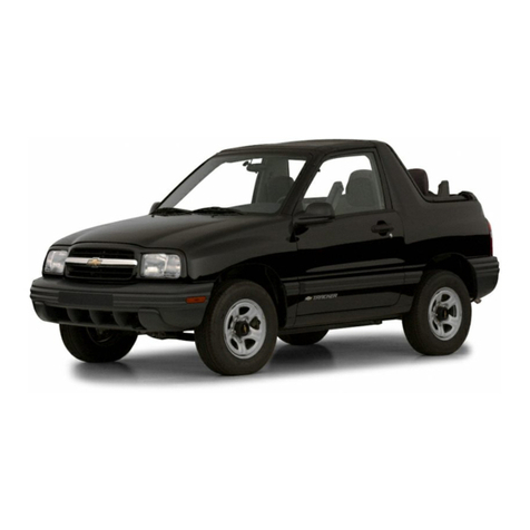 Chevrolet 2001 tracker owner's manual