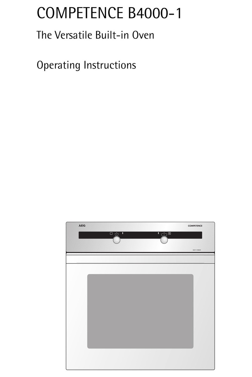AEG COMPETENCE B4000-1 User manual