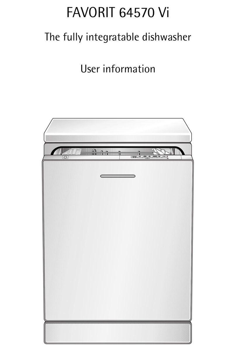AEG FAVORIT 64570 Vi Operation manual