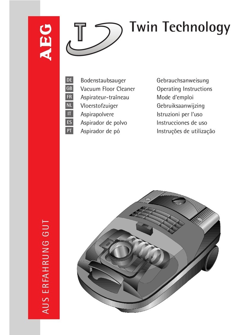 AEG Twin Technology operating instructions