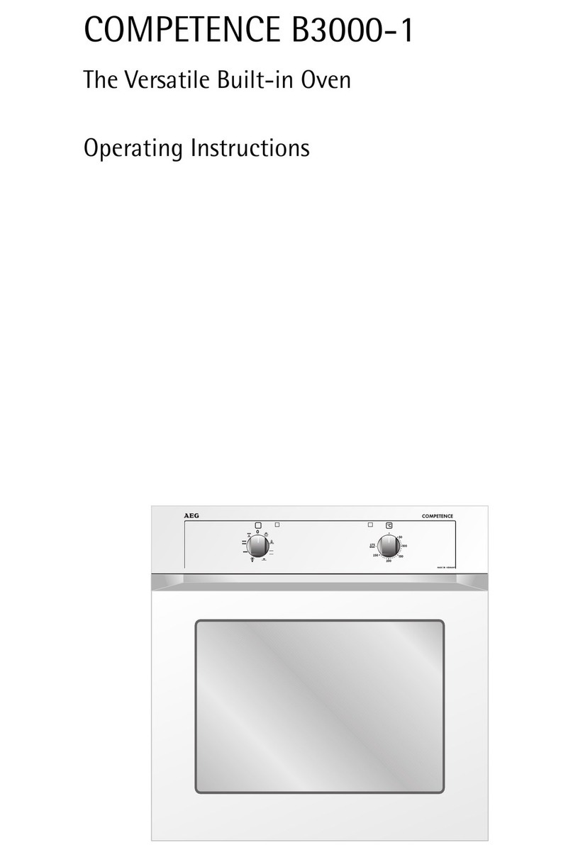 AEG COMPETENCE B3000-1 User manual