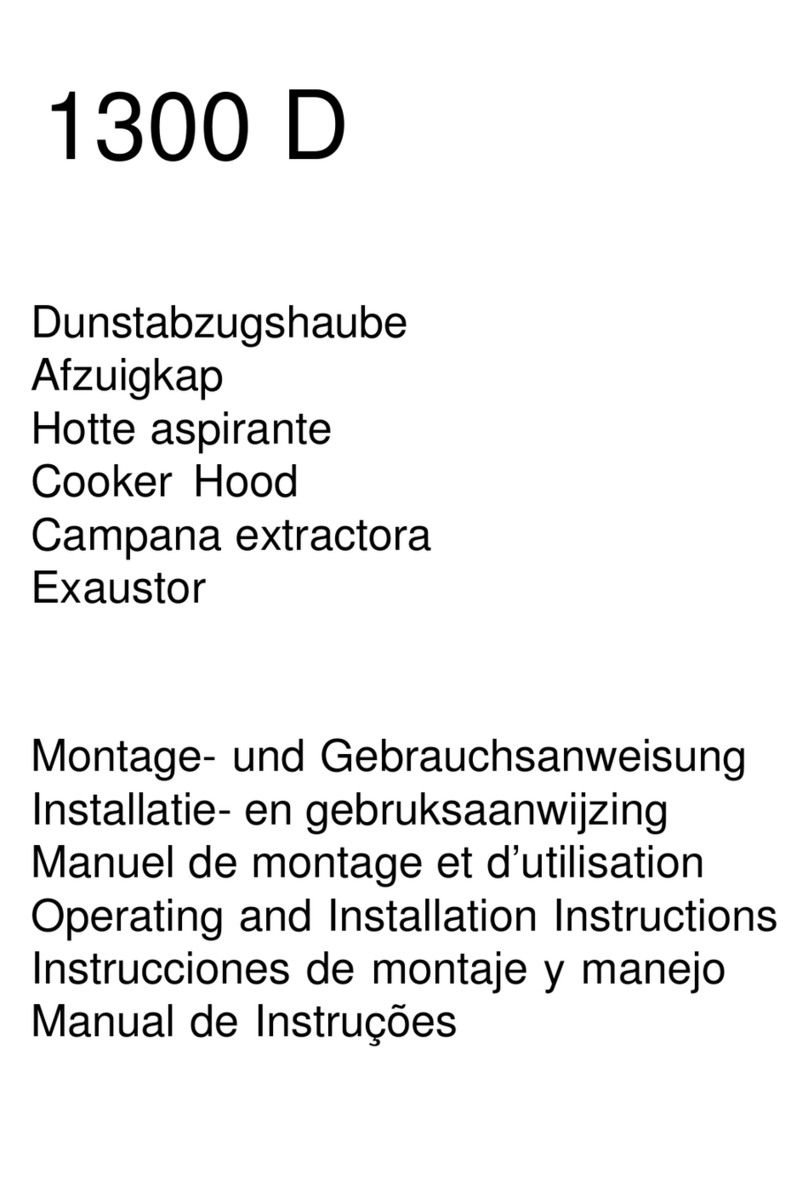 AEG 1300 D OPERATING AND INSTALLATION Manual