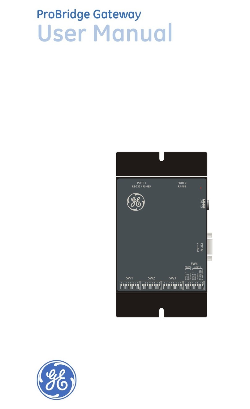 GE ProBridge User manual