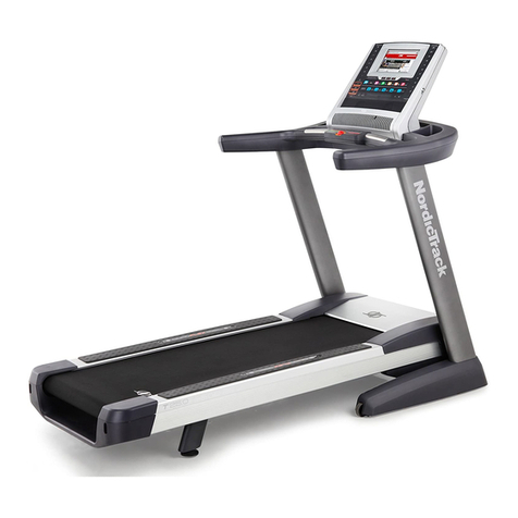 NordicTrack T25.0 Treadmill user manual