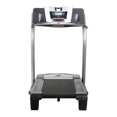 NordicTrack T7si Treadmill User manual