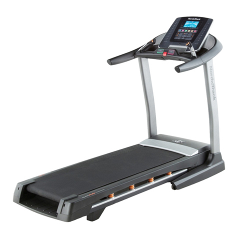 NordicTrack T 17.2 Treadmill Operating and maintenance manual