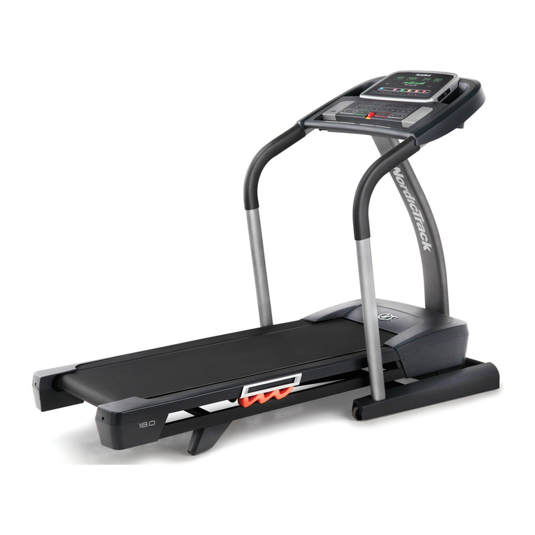 NordicTrack T18.0 Treadmill User manual