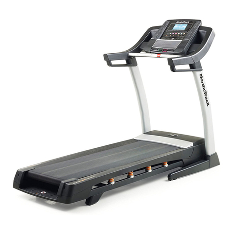NordicTrack T16.0 Treadmill User manual